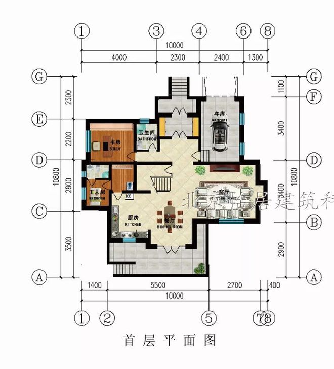 kaiyun：20万起建的两层轻钢别墅！70多平的占地是怎么建得这么豪华的(图2)