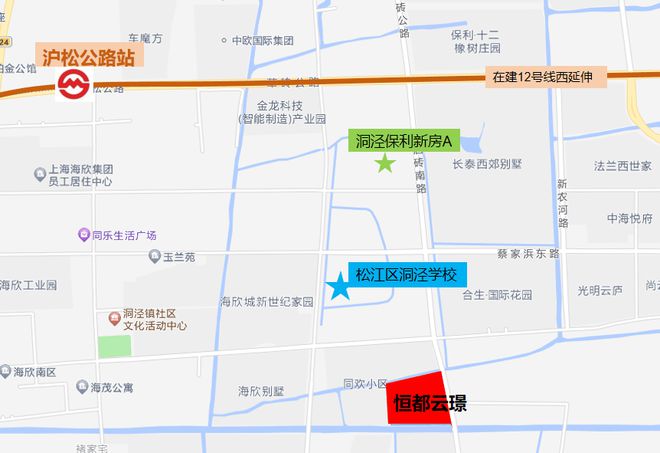 恒都云璟（网站）上海松江恒都云璟2024年上海房天下最新曝光(图3)