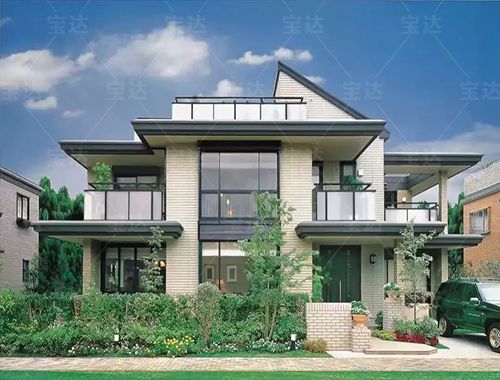 轻钢别墅-现代与传统完美结合的绿色住宅