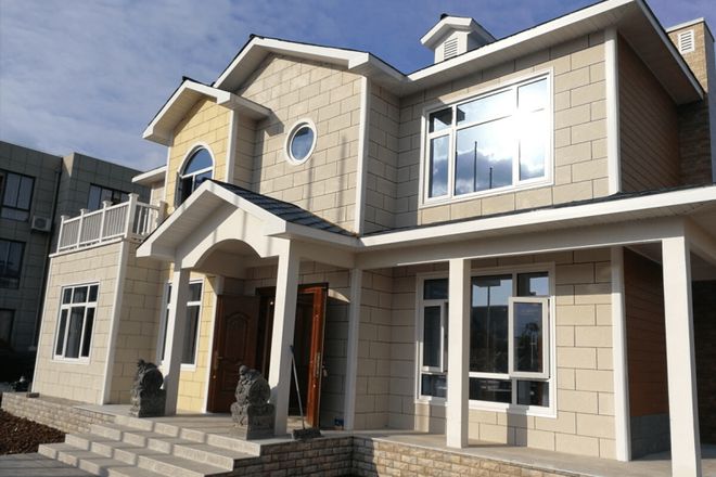 山东鑫联轻钢别墅装配式建筑更绿色更安全更舒适(图4)