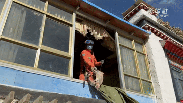 西藏定日地震灾区已搭建5152套板房过渡安置各项工作科学有序高效推进(图4)