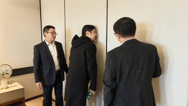 辽装协刘兴贵会长应邀出席北新建材和能人居科技集团的行业研讨活动(图5)