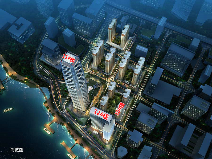 kaiyun网站：苦等8年！南京一代江景神盘最后一栋楼动了！(图4)