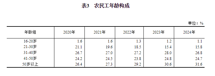 kaiyun网站：2024年农民工监测调查报告(图4)