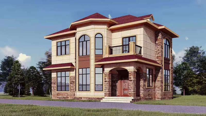 kaiyun入口：轻钢别墅有哪些优势？防不防火？(图1)