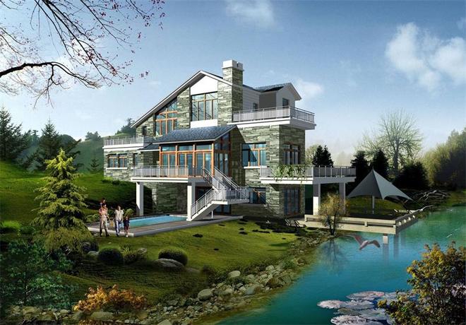 山东鑫联钢结构有限公司专业承接轻钢别墅一站式设计施工(图4)