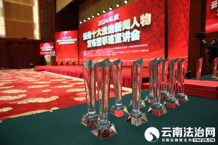 kaiyun入口：“2024年度云南十大法治新闻人物”发布暨事迹宣讲会侧记(图3)