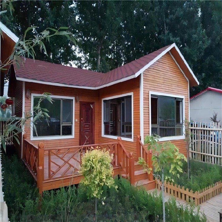 宝山制作移动岗亭轻钢别墅用途秋东集成房屋(图4)