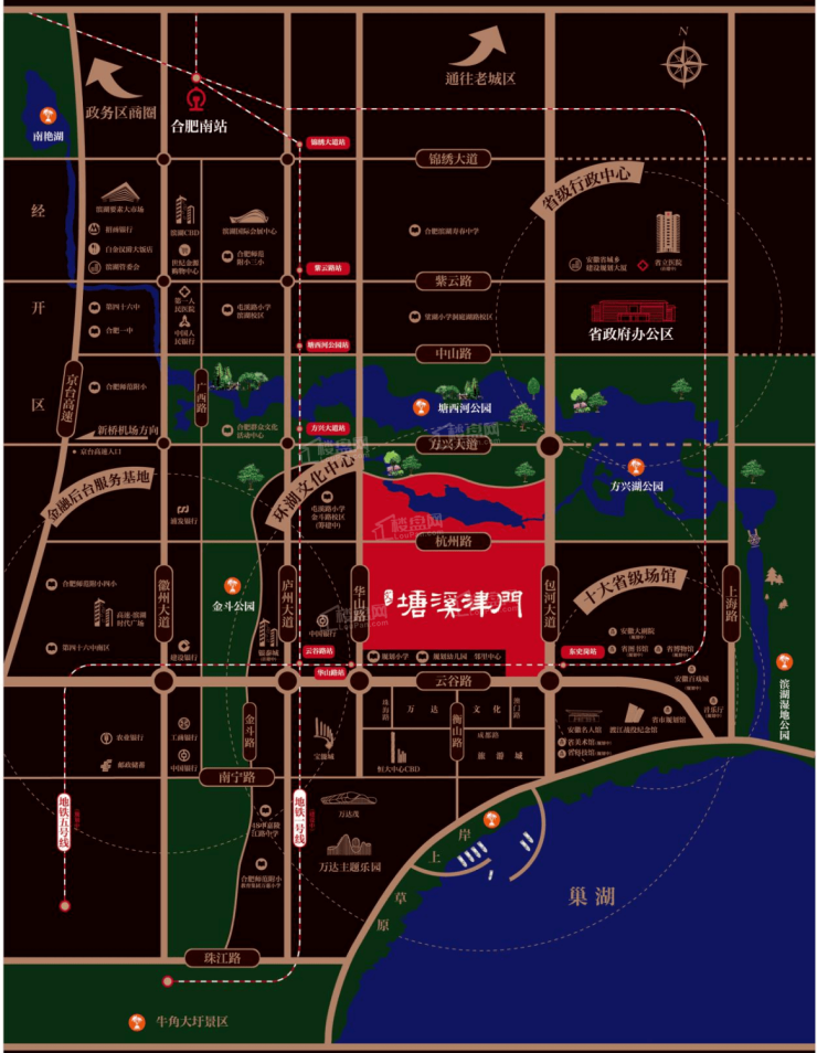 合肥滨湖区在售新楼盘-滨湖区优质楼盘-在售