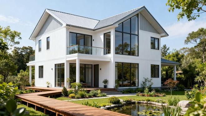 山东鑫联国内领先的轻钢别墅建筑一站式综合服务商(图4)