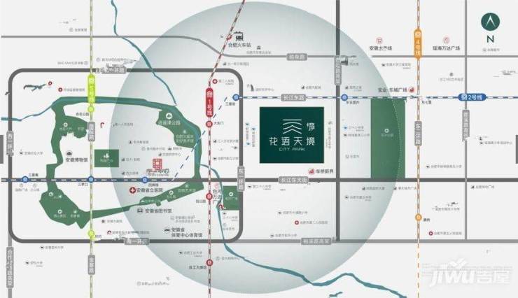 【合肥商品房成交查询-2026年楼盘详情】合肥中国铁建花语天境项目户型图-学区