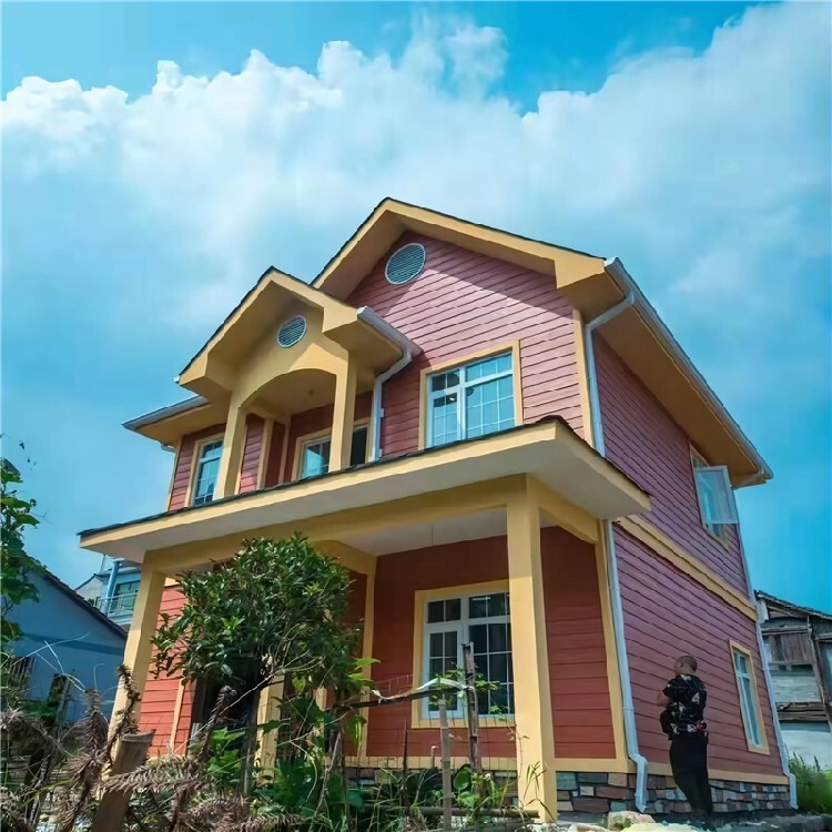 宝山制作移动岗亭轻钢别墅用途秋东集成房屋(图5)