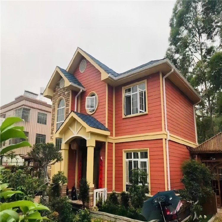 kaiyun：芜湖制作钢结构建房轻钢别墅型号秋东集成房屋(图1)