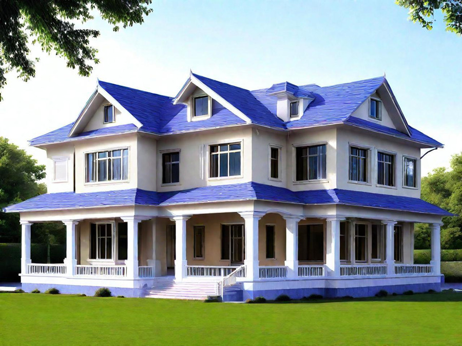 kaiyun:轻钢别墅的承重结构详解:现代建筑的新选择(图1)