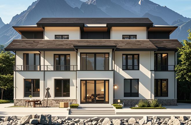 山东轻钢别墅厂家鑫联钢结构脱颖而出名列前茅(图3)